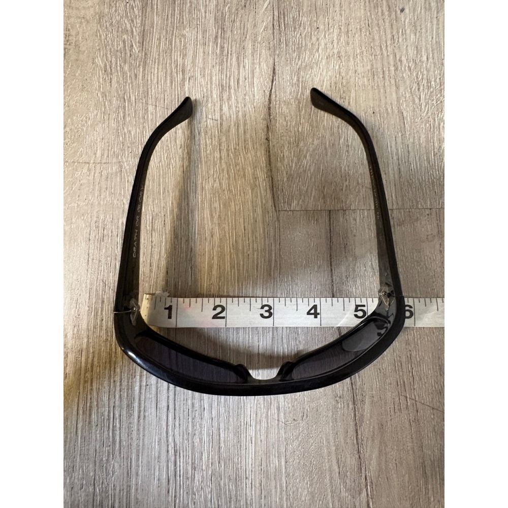 Tres‎ Noir Black Death or Glory 012 Anchor Wrap Around Sunglasses w/ CaseY2K - Picture 6 of 16